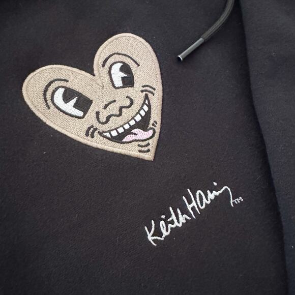 Keith Haring X Shoe Palace Hoodie Sweatshirt Size SMALL‎ Pullover - Picture 4 of 10